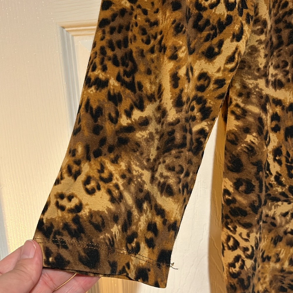 Ruby Rd. Animal Print Top - Picture 5 of 8